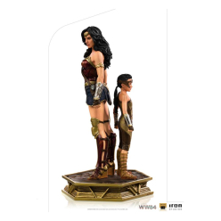 Wonder Woman 1984 Deluxe Art Scale Statue 1/10 Wonder Woman & Young Diana 20 cm