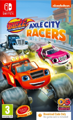 Blaze and the Monster Machines: Axle City Racers (kod w pudełku)