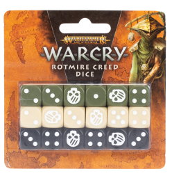 Warcry Rotmire Creed Dice Set