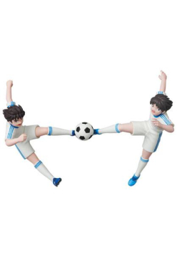 Captain Tsubasa Series 2 UDF Mini Figures Ohzora Tsubasa and Misaki Taro Twin shoot 13 cm
