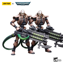 Warhammer 40k Action Figure 2-Pack 1/18 Necrons Szarekhan Dynasty Immortal with Gauss Blaster 12 cm