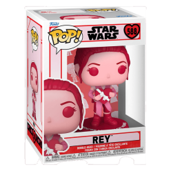 Star Wars Valentines POP! Star Wars Vinyl Figure Rey 9 cm nr. 588
