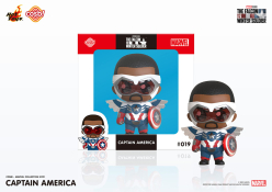 The Falcon and the Winter Soldier Cosbi Mini Figure Captain America 8 cm