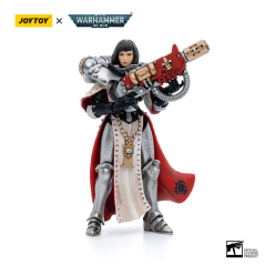 Warhammer 40k Action Figure 1/18 Adepta Sororitas Battle Sisters Order of the Argent Shroud Sister Irmengard 11 cm