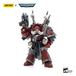 Warhammer 40k Action Figure 1/18 Chaos Space Marines Word Bearers Chaos Terminator Garchak Vash 12 cm