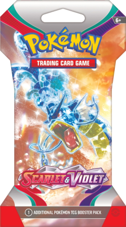 Pokemon TCG Scarlet and Violet Sleeved Booster