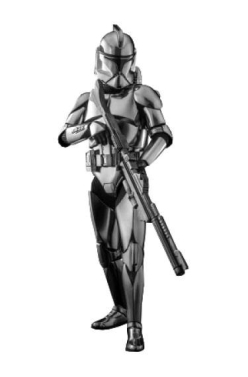 Star Wars Action Figure 1/6 Clone Trooper (Chrome Version) 30 cm