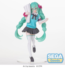 Hatsune Miku Luminasta PVC Statue Hatsune Miku 16th Anniversary Booota Ver. 18 cm
