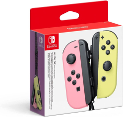 Komplet kontrolerów Joy-Con Prawy Lewy Pastel Pink/Yellow