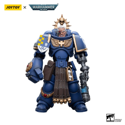 Warhammer 40k Action Figure 1/18 Ultramarines Lieutenant with Power Fist 12 cm