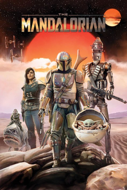 Star Wars: The Mandalorian Poster Pack Group 61 x 91 cm (5)