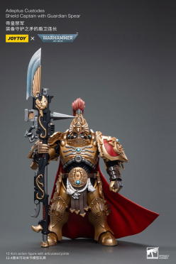 Warhammer 40k Action Figure 1/18 Adeptus Custodes Shield Captain with Guardian Spear