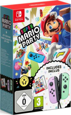 Super Mario Party + Joy-Con Pastel P/G