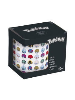 Kubek Pokemon All Pokeballs Ever Ceramic Mug in Gift Box 325ml