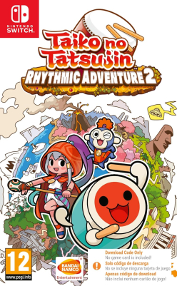 Taiko no Tatsujin Rhythmic Adventure 2 (kod w pudełku)