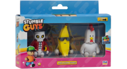 STUMBLE GUYS S1 MINI ACTION FIGURES - 3 PACK VER.B