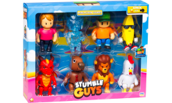 STUMBLE GUYS S1 MINI ACTION FIGURES - 8 PACK DELUXE BOX VER.A