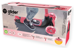 YVOLUTION GLIDER KIWI - RED