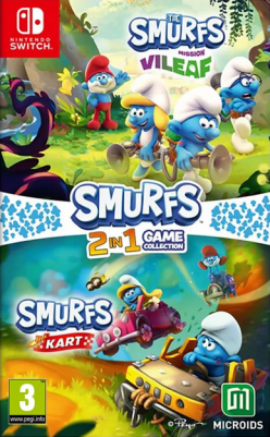 Smurfs Village & Smurfs Carts 2 in 1 Game Collection