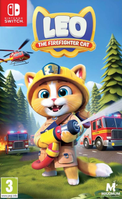 Leo the Firefighter Cat