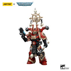 Warhammer 40k Action Figure 1/18 World Eaters Khorne Berzerker with Berzerker lcon 13 cm