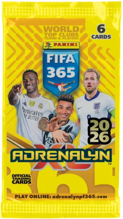 PANINI FIFA ADRENALYN XL 2026 saszetka z kartami