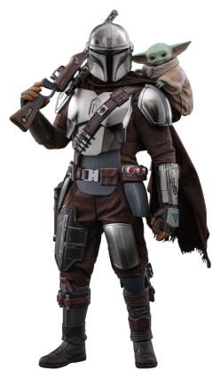 Star Wars: The Mandalorian & Grogu Movie Masterpiece 1/6 The Mandalorian and Grogu 31 cm