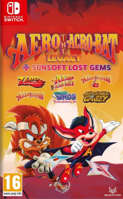 Aero The Acro-Bat Legacy + Sunsoft Lost Gems
