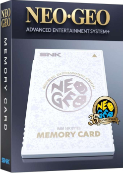 NEO GEO AES+ Memory Card White