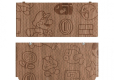 New 3DS Cover Plate Wooden