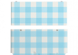 New 3DS Cover Plate Blue Mix