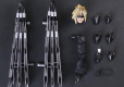 Final Fantasy VII Advent Children Play Arts Kai Figurka Cloud Strife and Fenrir 28 cm