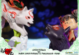 Okamiden Statua Chibiterasu vs. Dark Chibiterasu and Possessed Kuni 33 cm
