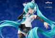 Vocaloid Statua PVC 1/7 Miku Hatsune Cat Ear Headphone Ver. 25 cm