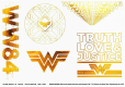 Wonder Woman 1984 naklejki na laptop