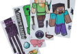 Naklejki dekoracyjne na ścianę Minecraft