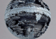 MODEL STAR WARS 1/14500 DEATH STAR II + IMPERIAL STAR DESTROYER