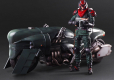 Final Fantasy VII Remake Play Arts Kai Shinra Elite Security Officer & Bike