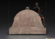 Star Wars The Mandalorian Deluxe Art Scale Statue 1/10 Boba Fett & Fennec on Throne 23 cm
