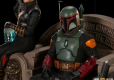 Star Wars The Mandalorian Deluxe Art Scale Statue 1/10 Boba Fett & Fennec on Throne 23 cm