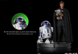 Star Wars:The Mandalorian Luke Skywalker, R2-D2 and Grogu 54 cm 1/4 Scale Legacy Statue