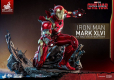 Iron Man Movie Masterpiece Diecast Action Figure 1/6 Iron Man Mark XLVI 32 cm