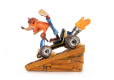 Crash Team Racing Nitro-Fueled Statue Crash in Kart 31 cm