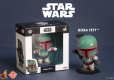 Star Wars Cosbi Mini Figure Boba Fett White 8 cm