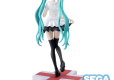 Hatsune Miku: Project DIVA MEGA39's Luminasta PVC Statue Hatsune Miku -Supreme- 18 cm