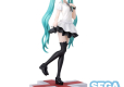 Hatsune Miku: Project DIVA MEGA39's Luminasta PVC Statue Hatsune Miku -Supreme- 18 cm