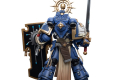 Warhammer 40k Action Figure 1/18 Ultramarines Primaris Captain with Relic Shield and Power Sword 12 cm