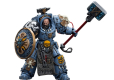 Warhammer 40k Action Figure 1/18 Space Wolves Arjac Rockfist 12 cm