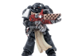Warhammer 40k Action Figure 1/18 Black Templars Primaris Initiate Brother Raemont 12 cm