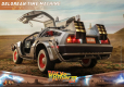 Back to the Future III Movie Masterpiece Vehicle 1/6 DeLorean Time Machine 72 cm